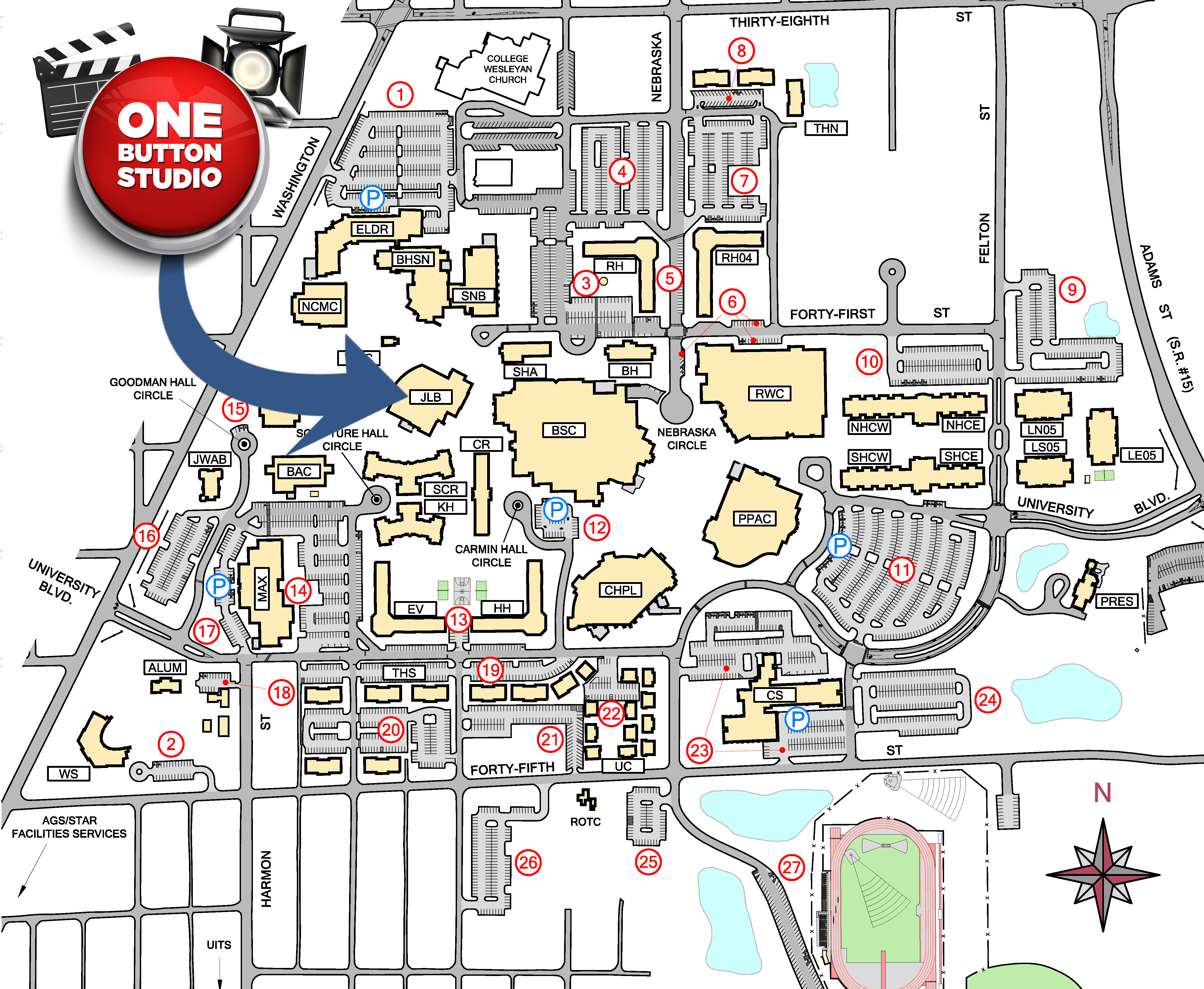 About The One Button Studio Indiana Wesleyan University Support