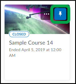 My Courses Widget, Pin Feature term view unpinning - All.png