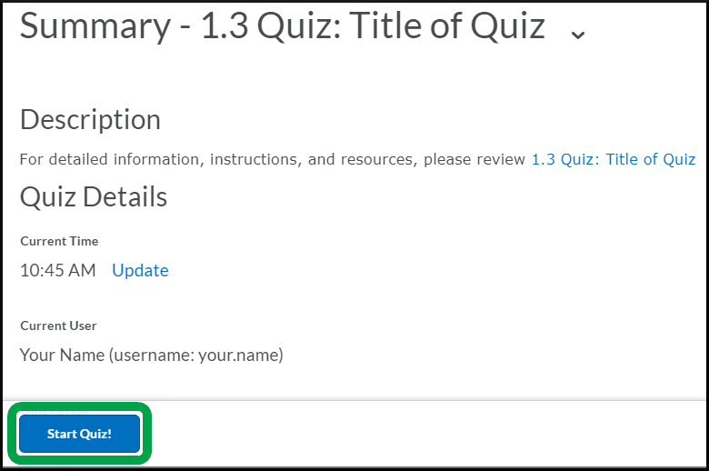 Quizzes, Start Quiz Button - Students.png