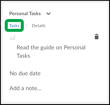 Personal Tasks Widget, Return - All.png