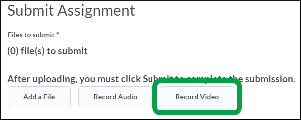 Video Note, Record Video button for assignment page - All.png